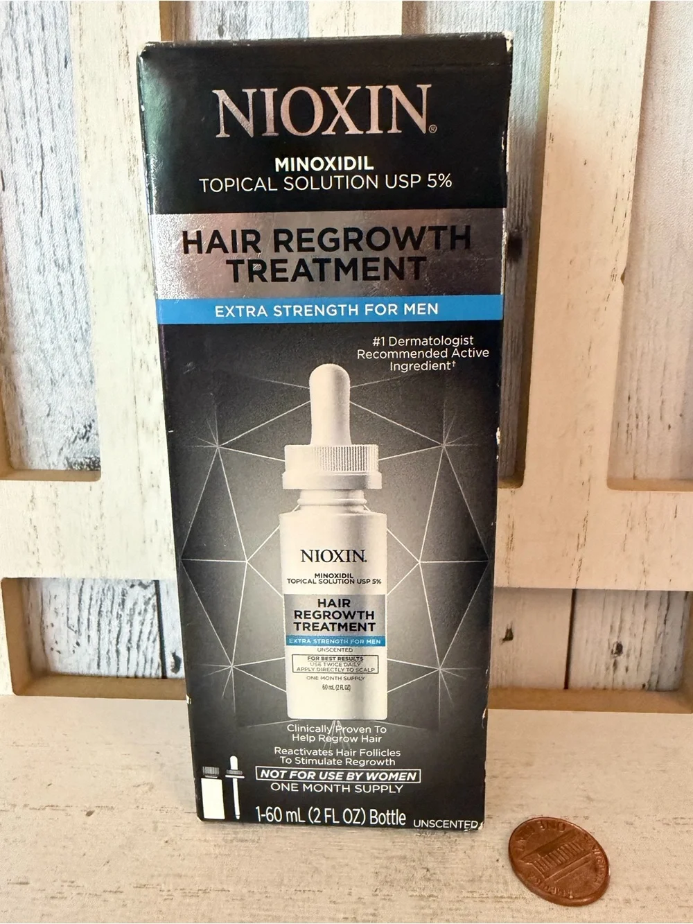 NIOXIN Hair Regrowth Treatment for MEN, NIB & Sealed, 2oz Discontinued 08/20